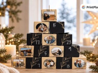 DIY Foto-Adventskalender zum Befüllen selbst gestalten