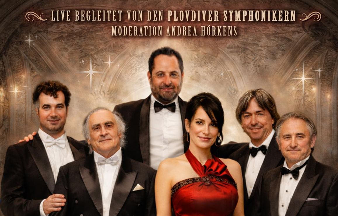 Weltstar Anna Maria Kaufmann und Die Nacht der 5 Tenöre in der Laeiszhalle