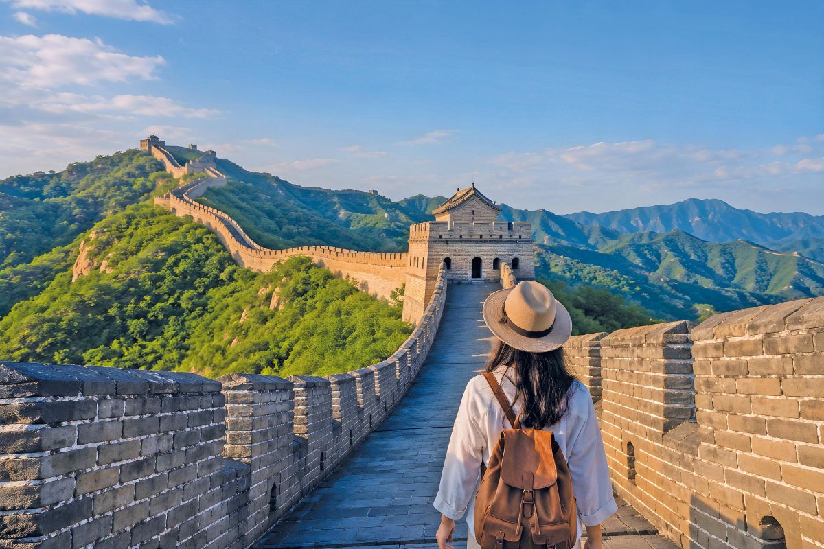 Ein beeindruckendes Bauwerk: Die Chinesische Mauer