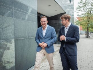 Simon Reintjes und Calvin Crustewitz