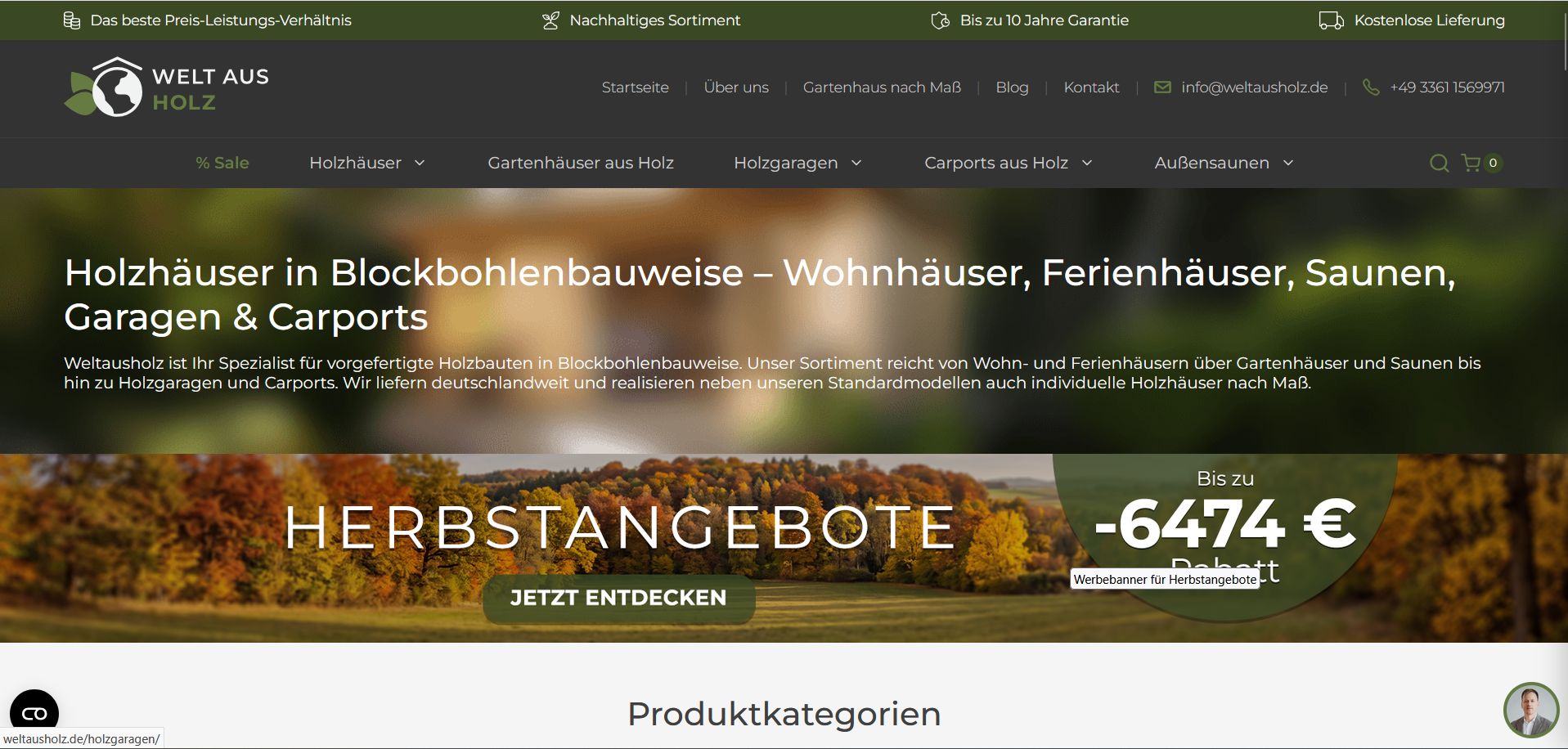 Welt aus Holz Screenshot